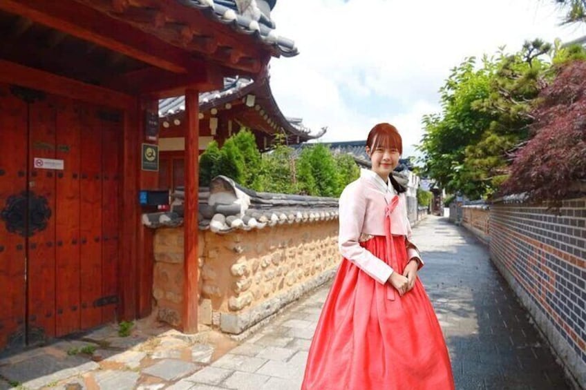 Jeonju Shuttle Bus Service & Hanbok Experience(From Seoul/Busan) 