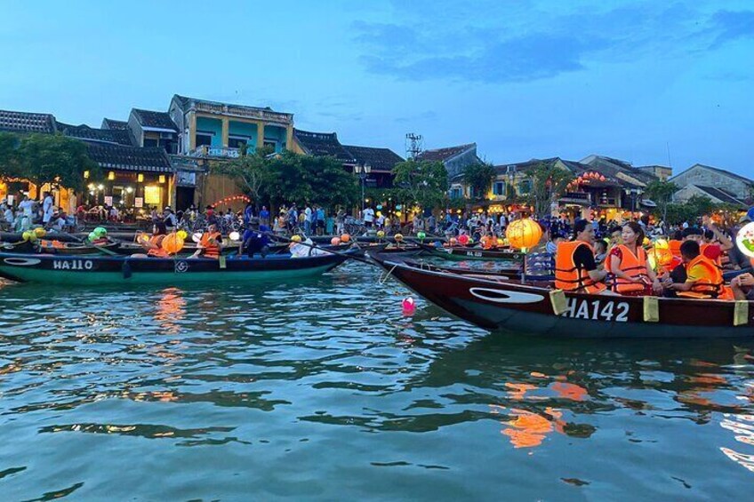 Marble Mountains & Hoi An Walking Tour , Night Market, Boat Ride