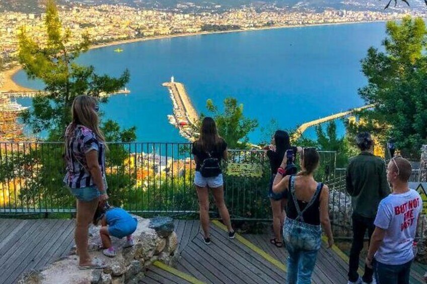 Alanya City Tour with Cable Car, Castle and Panorama View