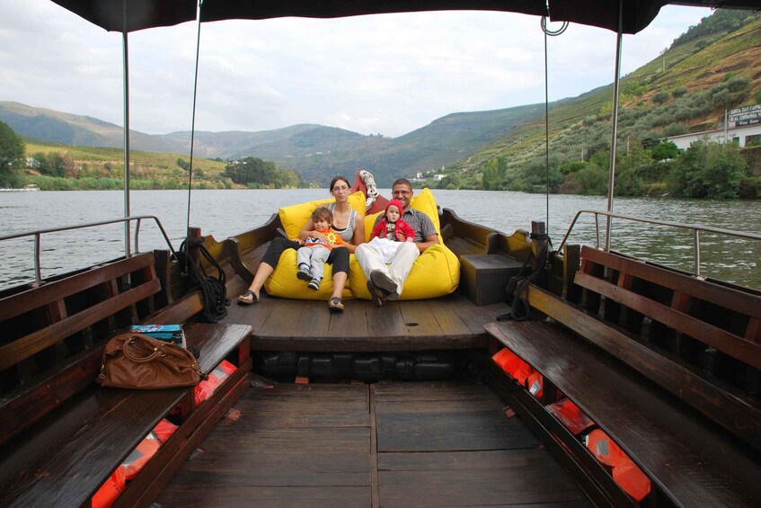 Picture 8 for Activity Pinhão: Private Rabelo Boat Tour along the River Douro