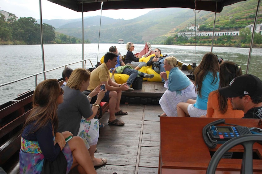 Picture 6 for Activity Pinhão: Private Rabelo Boat Tour along the River Douro