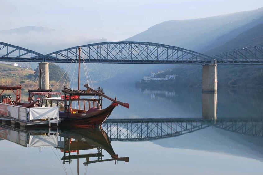 Picture 1 for Activity Pinhão: Private Rabelo Boat Tour along the River Douro