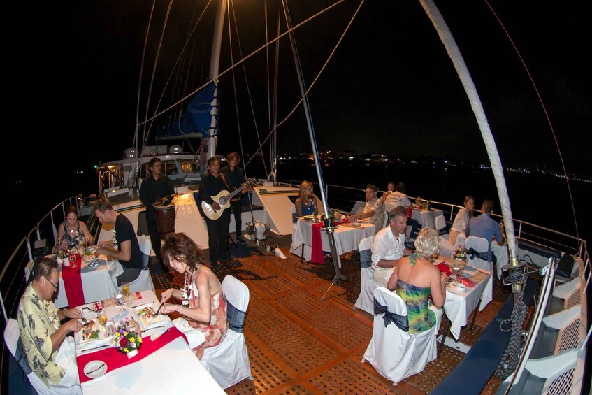 Picture 6 for Activity Bali Benoa: 5-Course Romantic Dinner Cruise with Live Music