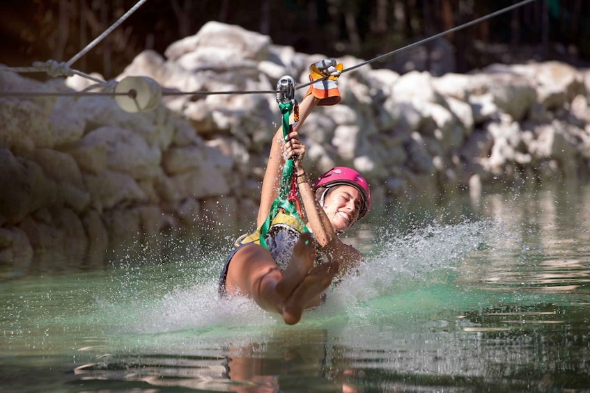 Picture 5 for Activity Puerto Morelos: Selvatica Jungle Zip Line Tour