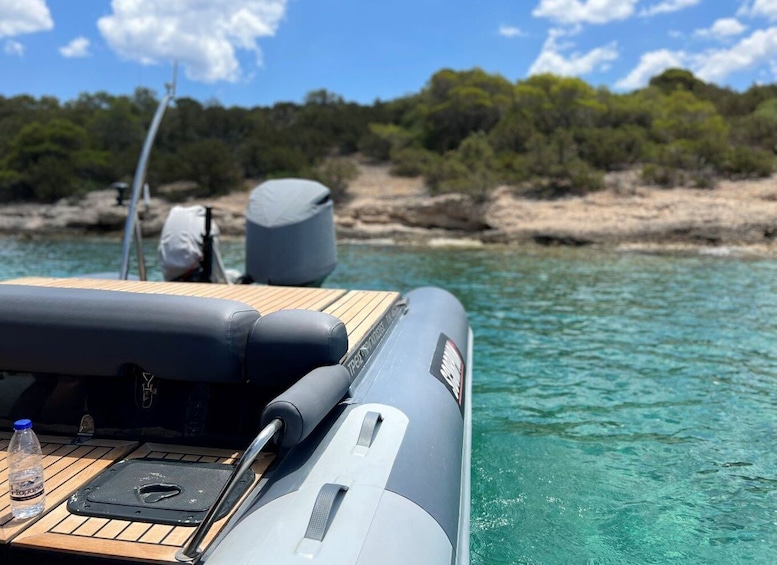 Picture 3 for Activity Porto Heli: Hidden Gems Tour on a RIB Boat with Swim Stops