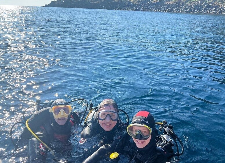 Catania : Diving for patented divers