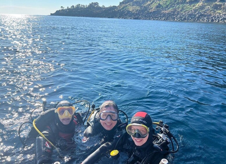 Catania : Diving for patented divers