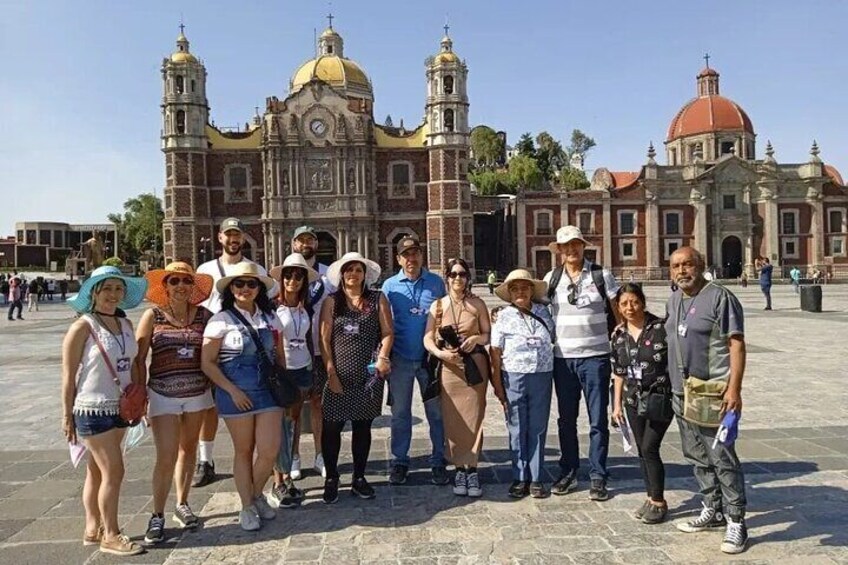 Tour Teotihuacan Pyramid & Basilica of Guadalupe from Mexico City