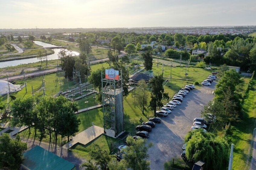 Half Day Zip Line Experience at Euca Tigre Air Park