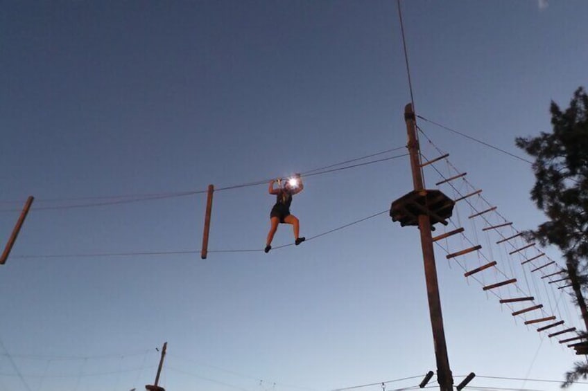 Half Day Zip Line Experience at Euca Tigre Air Park