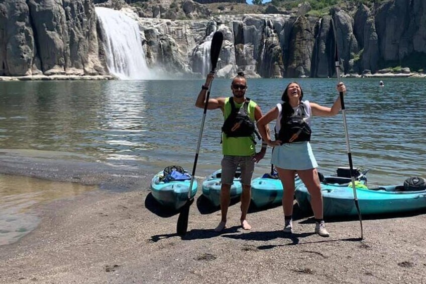 Guided Kayak Tour to Shoshone Falls 