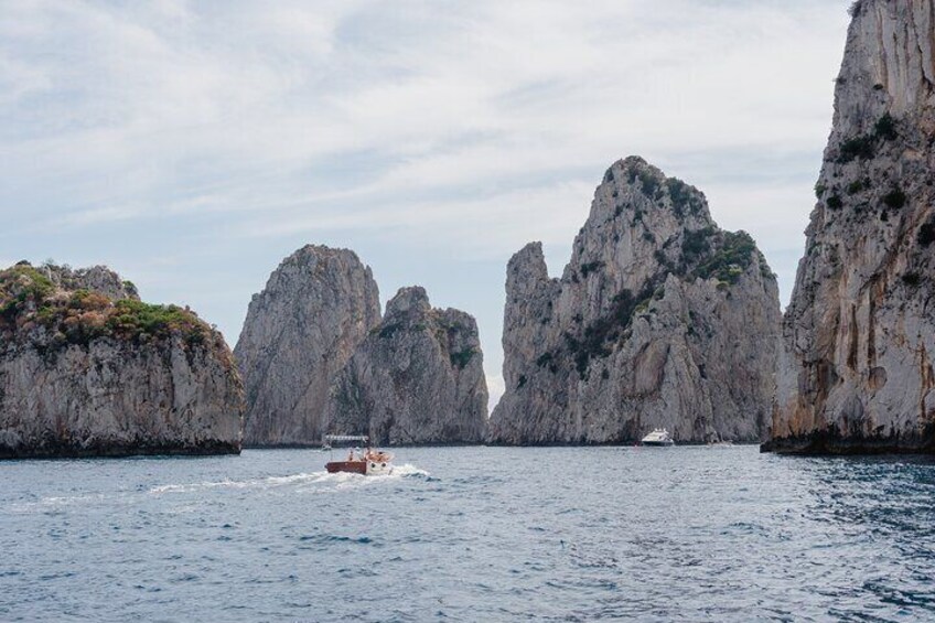 Private Tour Capri, Sorrento and Pompeii from Naples Port