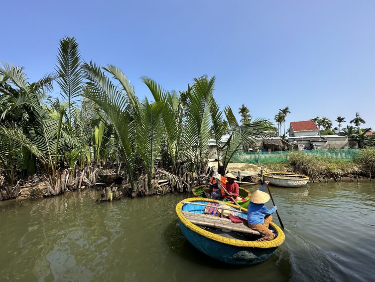 Entry Ticket: Thanh Ha Pottery Park And Cam Thanh Basket Boat Ride For 2pax