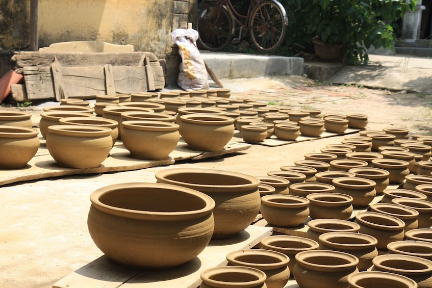 Entry Ticket: Thanh Ha Pottery Park And Cam Thanh Basket Boat Ride For 2pax