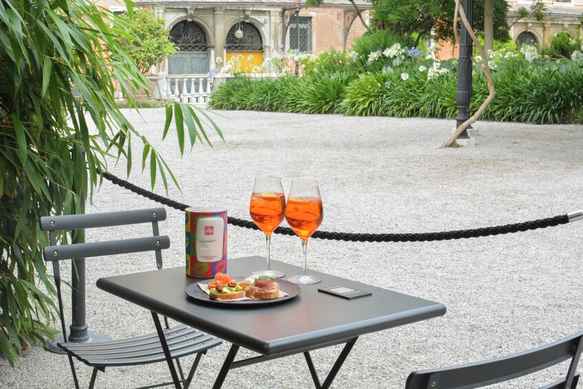 Venice: Royal Garden & San Marco Basin View Spritz & Snacks