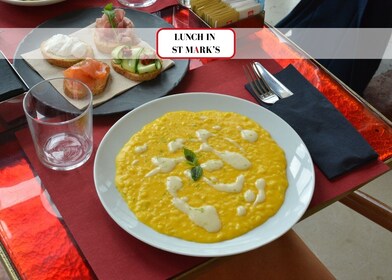 Venetië: San Marcoplein Koninklijke tuinen Lichte lunch