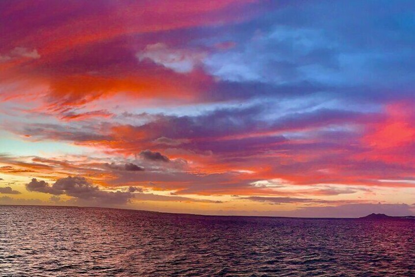 Experience Bonaire's beautiful sunset colors!