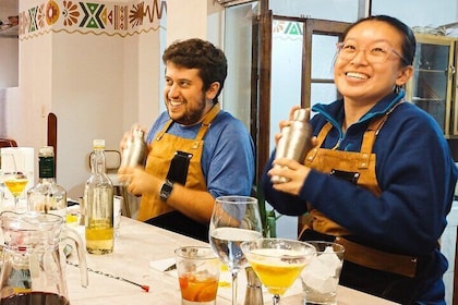 Peruvian Cooking Class Cocktails and Market in Cusco