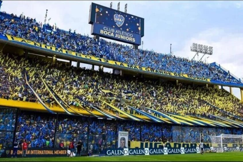 Enjoy a Boca Juniors game at La Bombonera