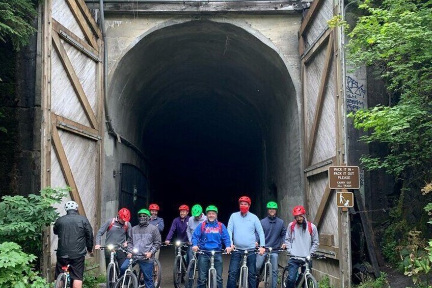Snoqualmie Tunnel Mountain Bike Tour from Seattle
