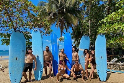 Private surf lesson for you/your group in Tamarindo beach