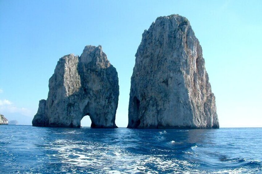 Capri, Blue Grotto and Positano Day Private Tour In Naples