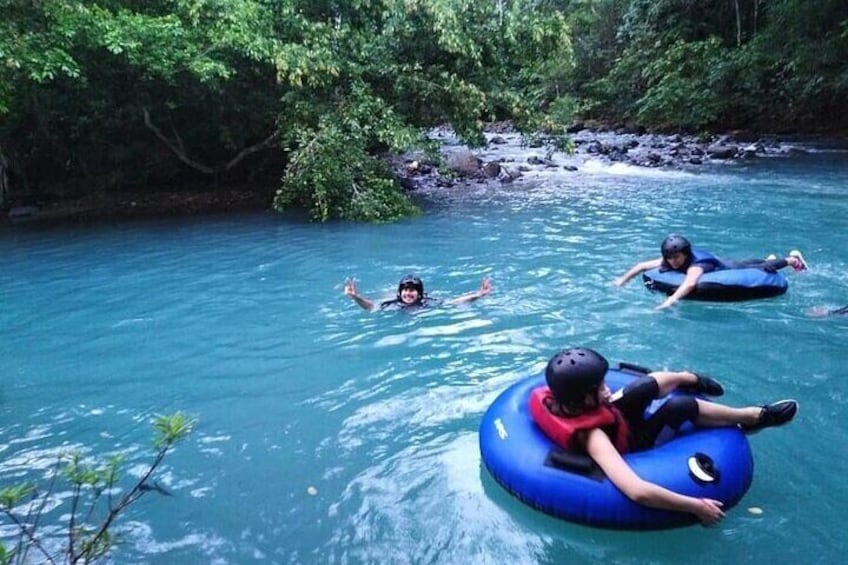 RIO CELESTE: Tubing+Rain Forest+Wildlife+Waterfall+Volcano