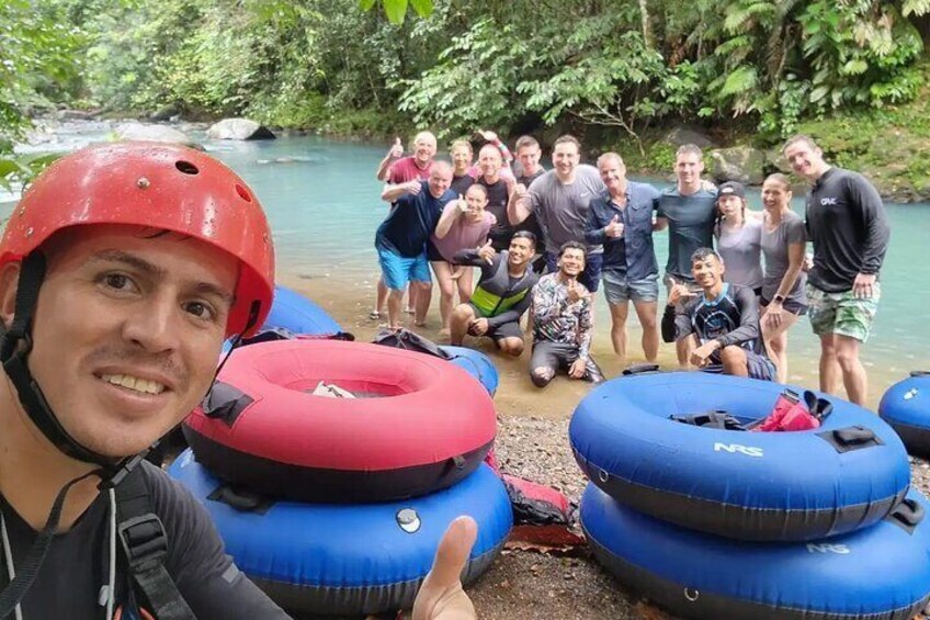 Rio Celeste + Rainforest + Tubing + Sloth Sanctuary