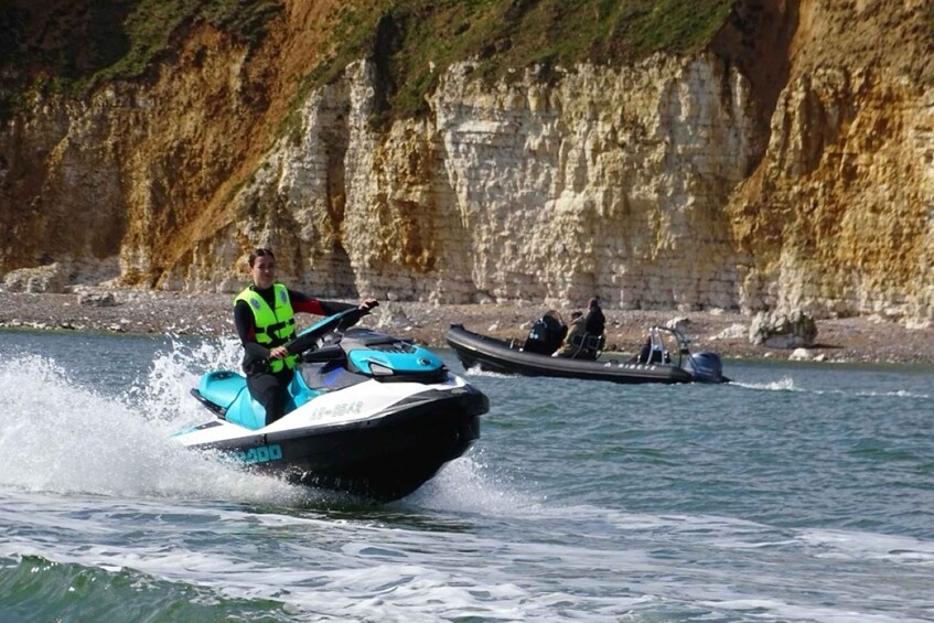 Picture 3 for Activity Brighton: Seven Sisters Jet Ski Guided Coastline Safari