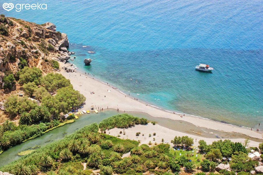 Picture 4 for Activity Georgioupolis: Preveli Palm Beach Day Trip by Bus and Boat