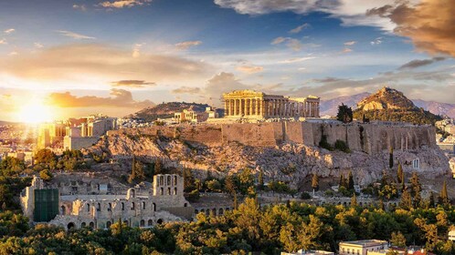 Athene: Hoogtepunten van de stad en panoramische privétour