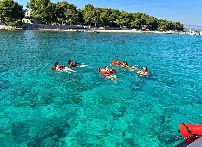 Picture 5 for Activity Split: Blue Lagoon Boat Tour with Water and Wine