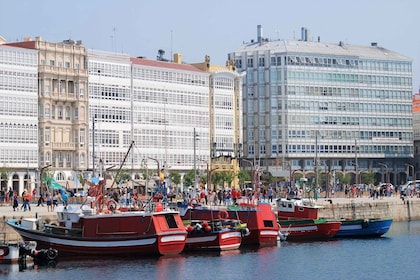 A Coruña: Tour privato a piedi con guida