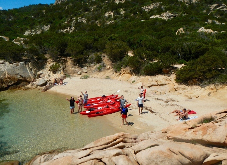 Picture 3 for Activity Sardinia: Morning Kayak Tour with Snorkeling and Fruit
