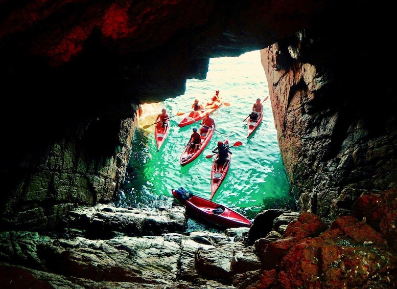 Picture 2 for Activity Sardinia: Morning Kayak Tour with Snorkeling and Fruit