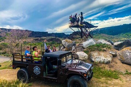 Zipline Adventure in the Snake River Canyon