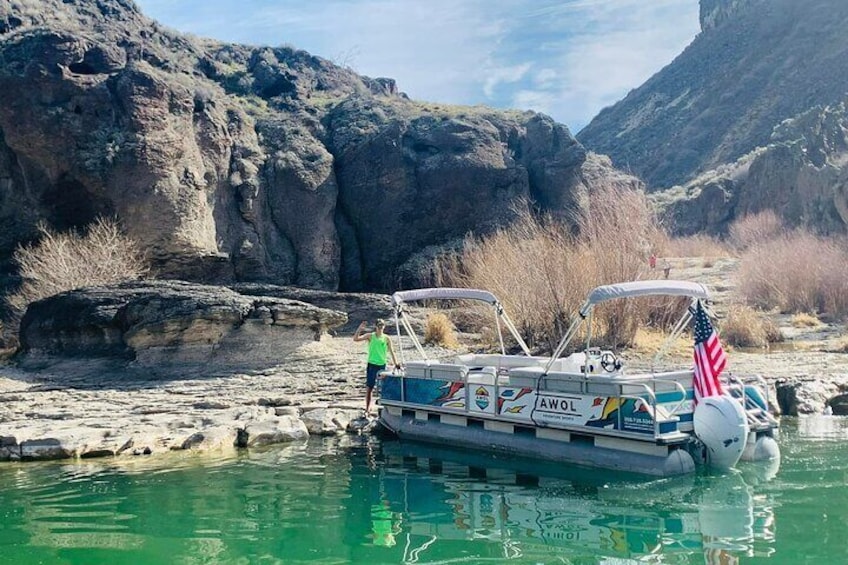 Scenic Boat Tour to Pillar Falls