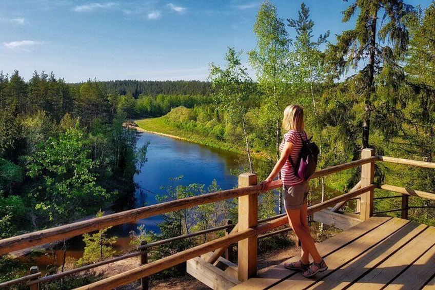 Full Day Gauja National Park Ultimate Hiking & Sightseeing Trip
