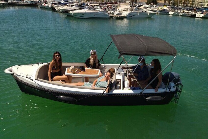 Boat rental in Malaga