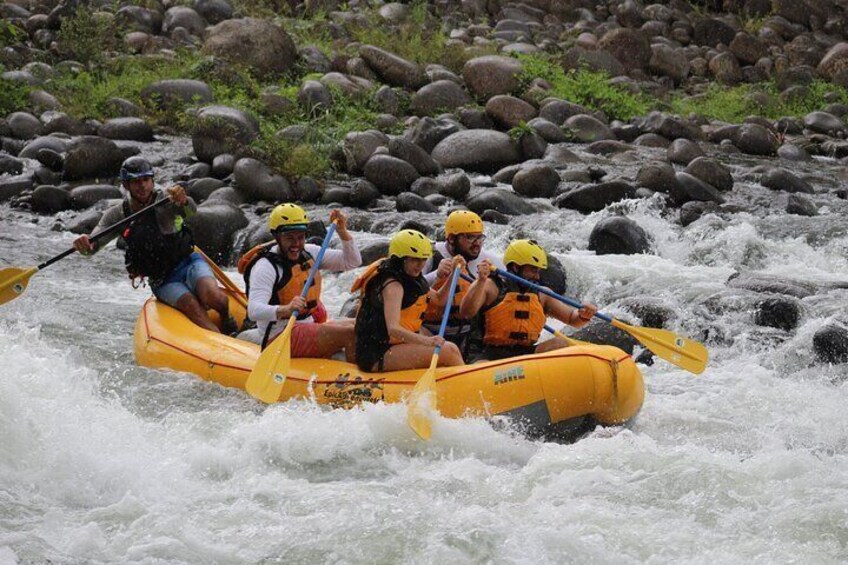 Class IV White Water Rafting Sarapiqui River Costa Rica