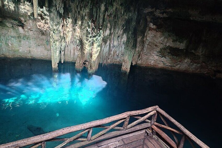 Cenotes Santa Barbara, Eknakan Church & Acanceh Ruins Tour