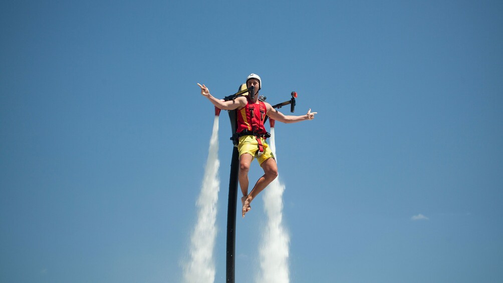 Water Jetpack Flight in Champion Lakes