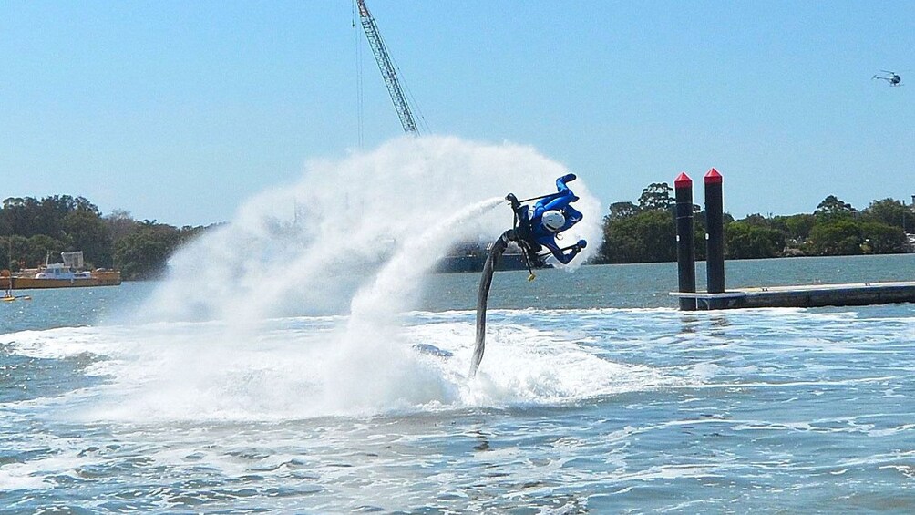 Water Jetpack Flight in Champion Lakes