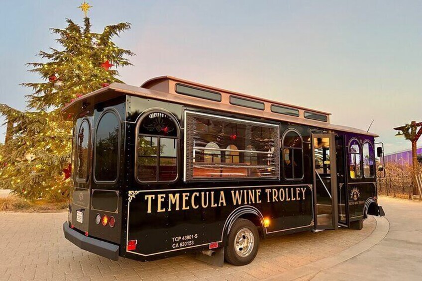 Temecula's Only Luxury Trolley Wine Tasting Tour!