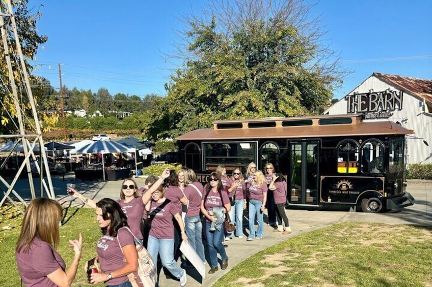 Temecula's Only Luxury Trolley Wine Tasting Tour!