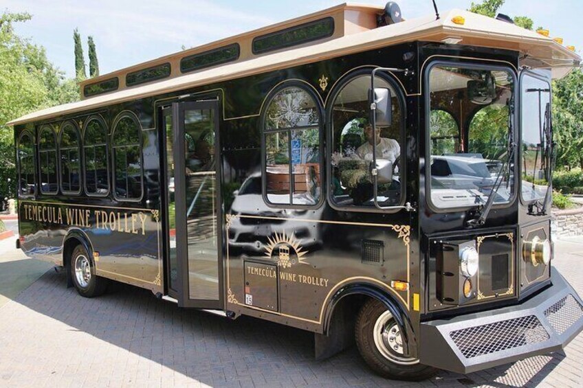 Temecula's Only Air-Conditioned Trolley!