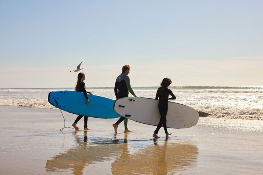 surf session time
