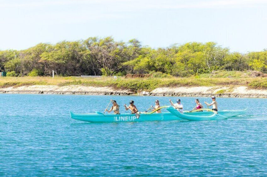 Outrigger Canoe on the Wai Kai Lagoon - 5 Single "OC6" 