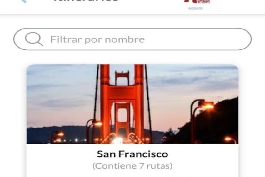 APP Self-Guided Route San Francisco