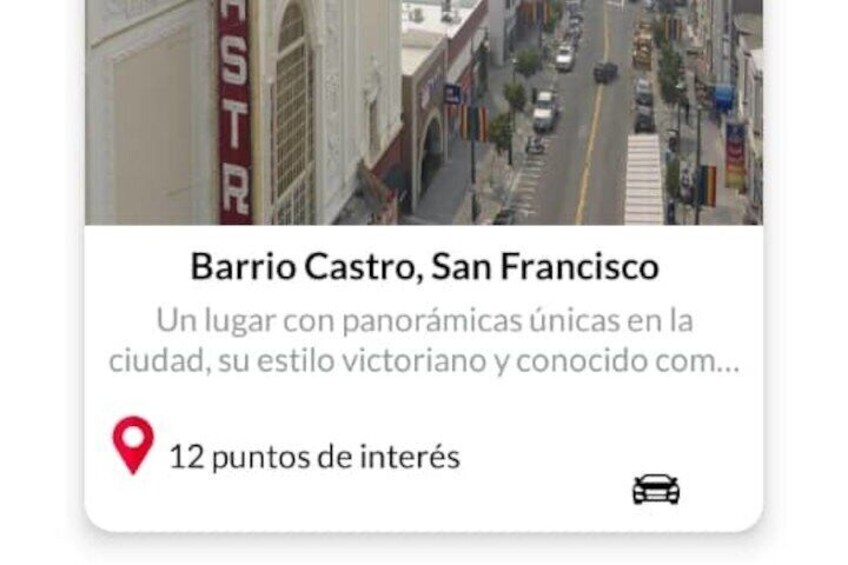 APP Self-Guided Route San Francisco with Audioguide